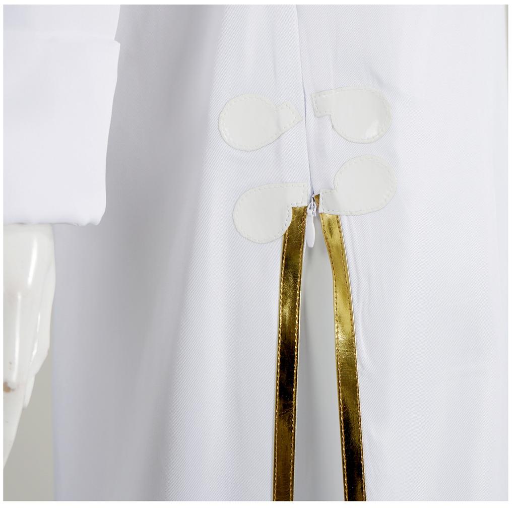 Devil May Cry Kyrie Элегантное белое платье Косплей костюм, Наряд игрового персонажа для Хэллоуина и сценических выступлений