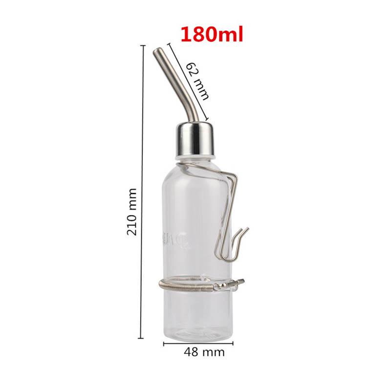 Подвесная бутылка для воды в клетку животным