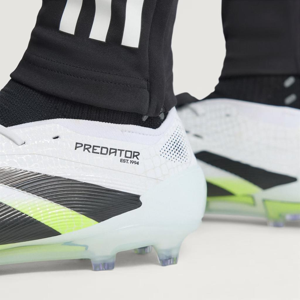 JI1092 adidas Predator Elite FT FG Cloud White Core Black Lucid Lemon (Мужской)