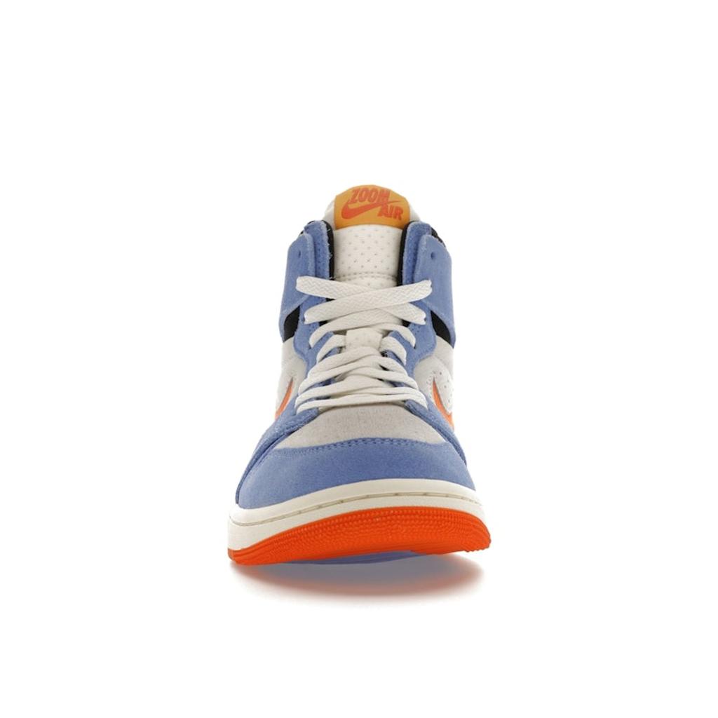 Air Jordan 1 High Zoom Comfort 2 Royal Pulse Alpha Orange Men Sneakers Blue Sail Light-Silver DV1307-184
