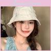 Японский стиль Летняя Современная Панама для Женщин Широкополая Легкая Дышащая И
