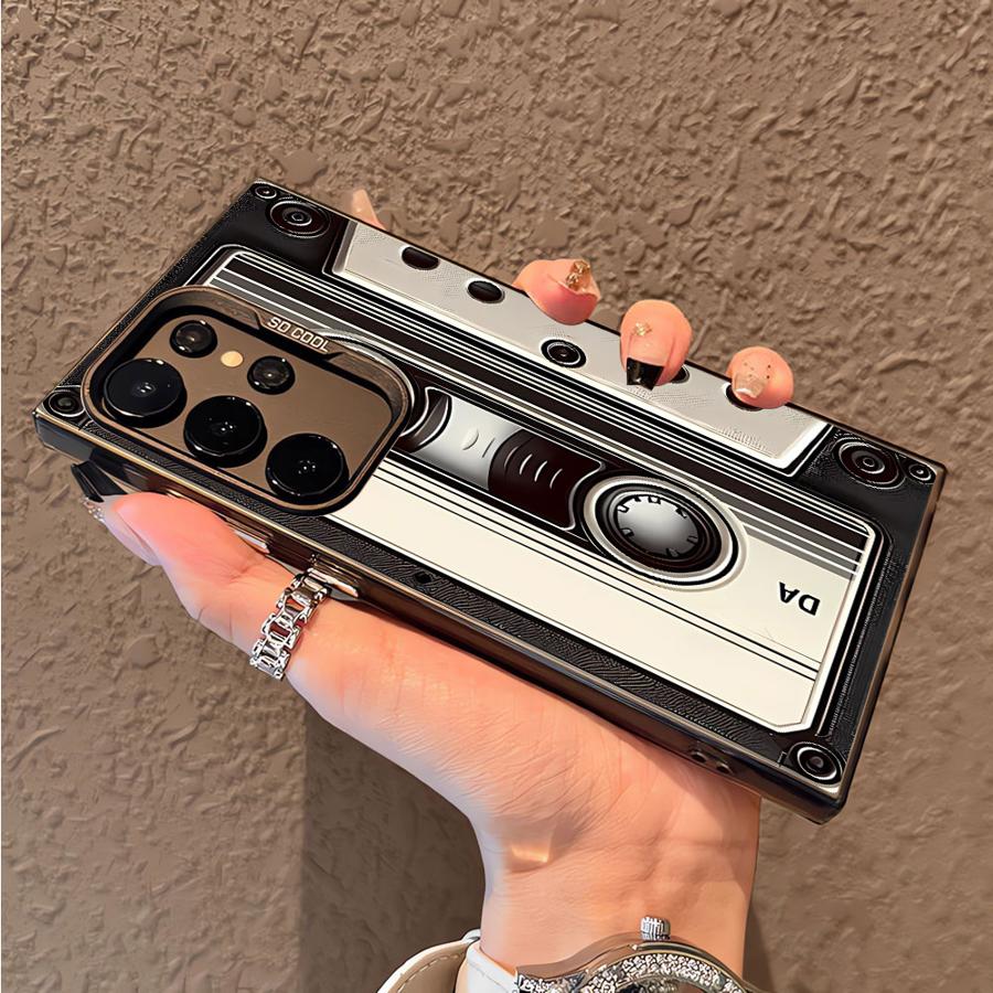 Retro Creative Pattern Phone Cover Case for Samsung Galaxy S26 S21 S22 Ultra S23 S25 S20 FE S24 FE Note 20 Ultra S25Edge