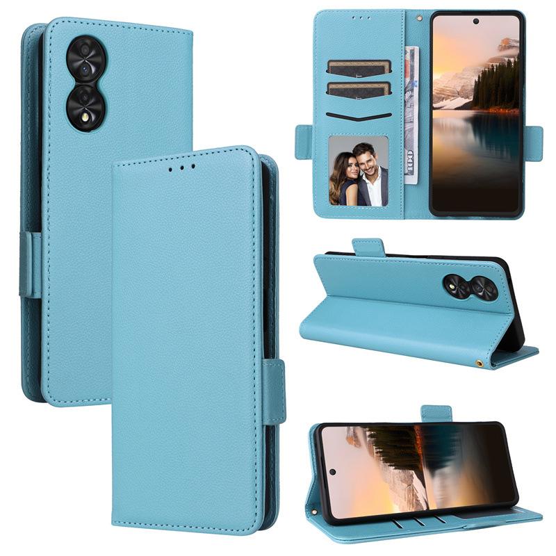 Кожаные флип-чехлы для TCL 40 NxtPaper 4G PU чехол для телефона полная защита корпуса противоударный чехол