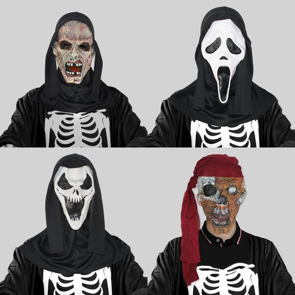 Ужасающая маска для лица «Крик» для Хэллоуин-вечеринок и костюмированных мероприятий в жутком дизайне