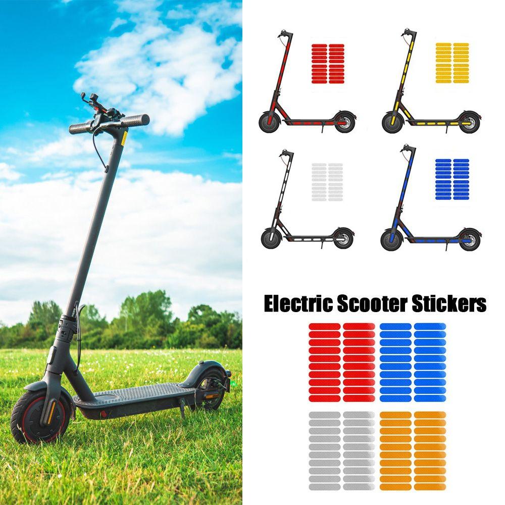 20 шт. ПВХ Ночная предупреждающая наклейка Безопасность Светоотражающие наклейки для скутера Xiaomi M365/Pro