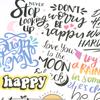 50Pcs Motivational Phrases Sticker Inspirational Life Waterproof Diy Decals