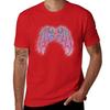 draconic symbol T-Shirt graphic t shirt vintage sublime blue archive vintage t shirt men