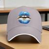 Spring Argentina Flag Lips Baseball Cap  Outdoor Gym Fashion Custom DIY Sun Hip Hop Hats Women Unisex High Quality Snapback Cap