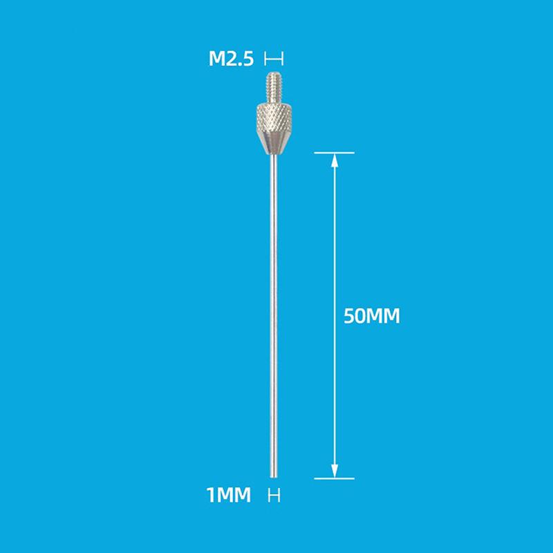 M2.5 Thread 1/1.5/2/3Mm Needle Diameter Dial Test Indicator Contact Point 10/20/30/40/50Mm Length Measuring Gauging Tools