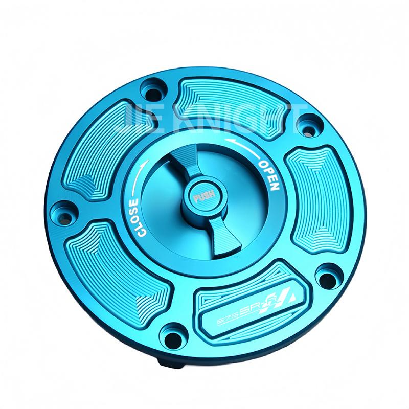 For CFMOTO 675SRR 675SR-R 675 SR-R SR-R675 2025 2024 Motorcycle CNC Aluminum Quick Removal Tank Cover Fuel oil Cover Accessories