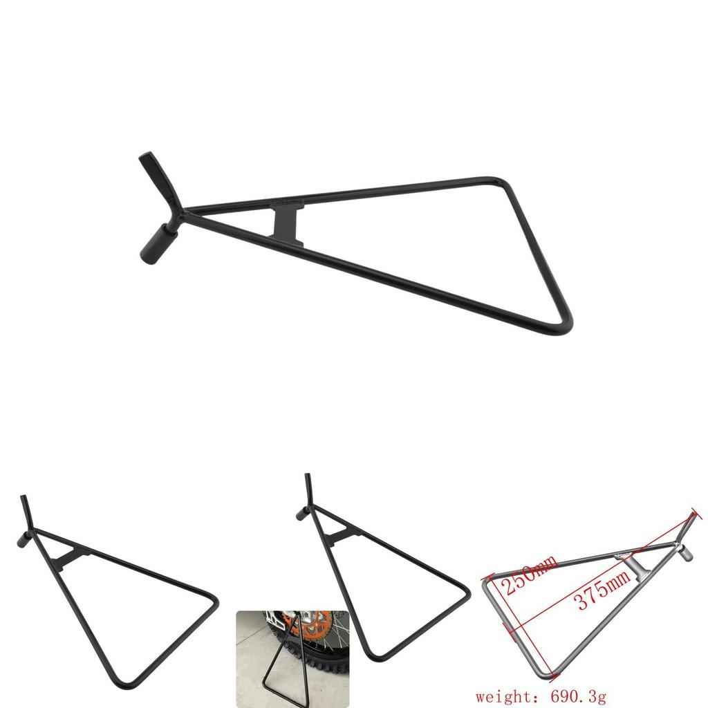 Heavyduty Black Triangle Support Stand Optimized For Offroad Motorcycle Tasks Maintenance