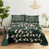 Christmas Bed Sheet Set Bedding Set Bed Flat Sheet Christmas Decorations Girl Bedsheet Bedding King Bed Sheets and Pillowcases