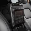 Для Tesla Model 3 Model Y, автомобильный подлокотник, защитный чехол, центральный контрольный подлокотник, кожаные аксессуары, украшение