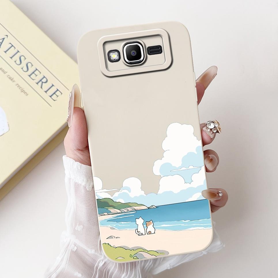 For Samsung Galaxy J2 Prime J2Core Phone Case Luxury Fashion Painting Bumper For Samsung J2 2015 2016 J2Pro Soft Silicone Capa