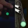 5PC Ultra-Bright Glow Zipper Pull Luminous Ends Lock Zips Luggage Zippers  Coats Jacket Tent Luggage