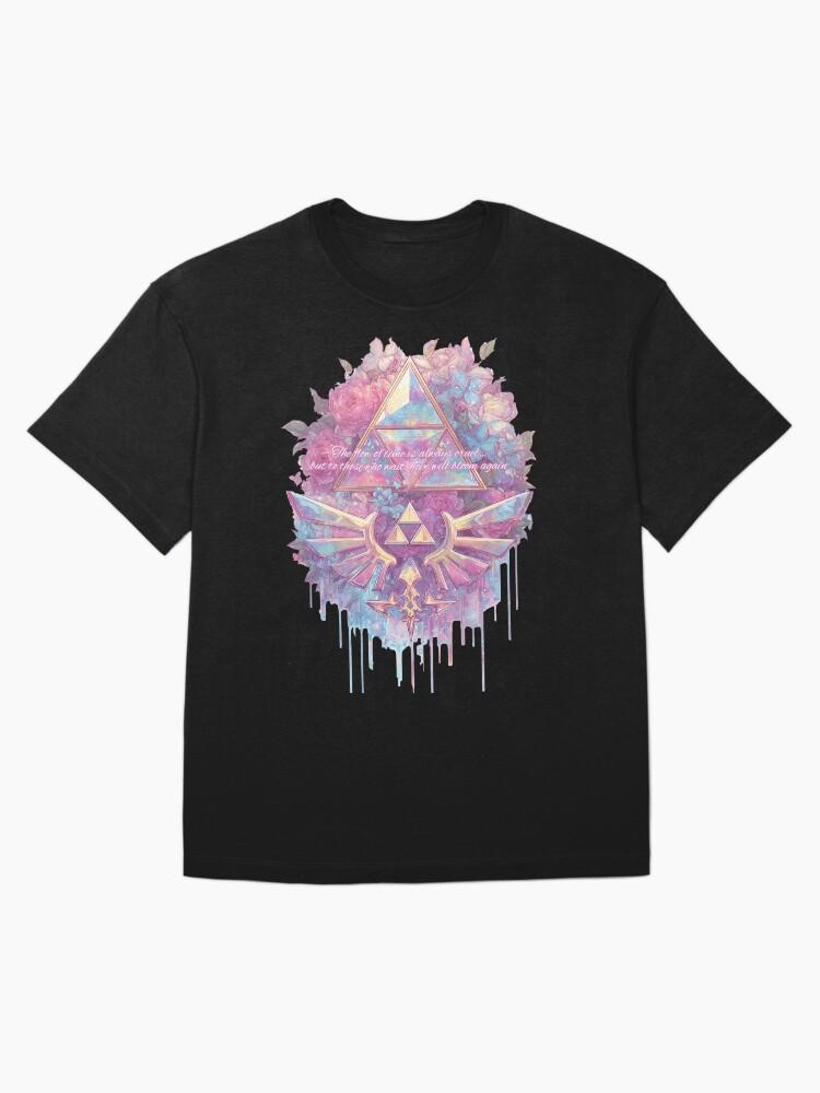 The Legend of Zelda Blooming Triforce Oversized Unisex T-shirt