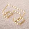 Modern Style Card Display Holder Metal Name Card Stand Business Card Holder  Countertop Display