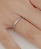 Helene Jewelry Серебряное кольцо 925 пробы Тонкое шестиугольное Miss (Тип C)