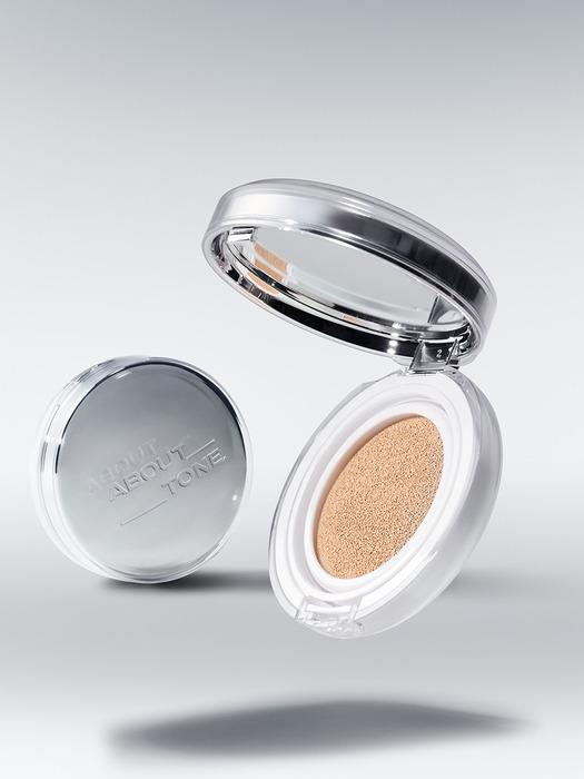 ABOUT TONE [НОВЫЙ ЦВЕТ] Кушон Skin Layer Fit (8 цветов) 13g (+ 2 распылителя в комплекте)