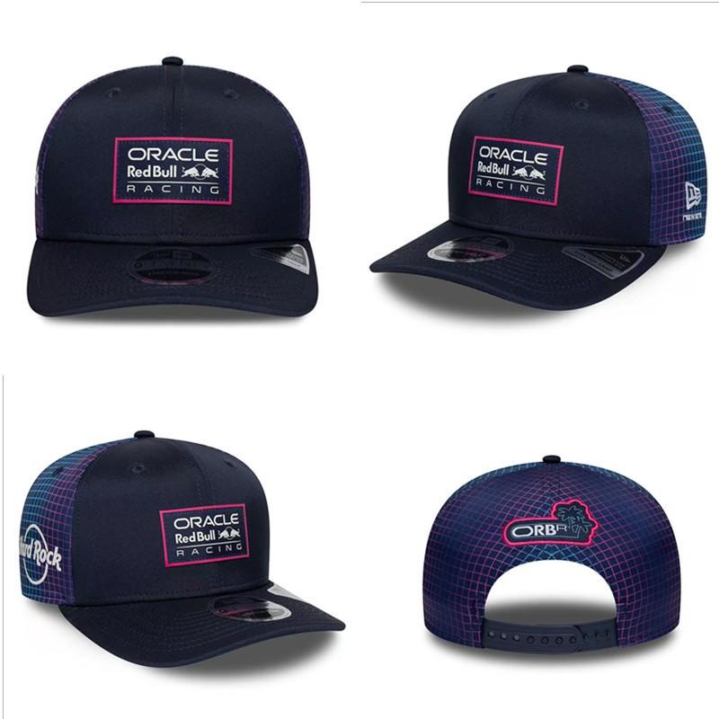 F1 Red Bull Racing Team Max Verstappen 2026 Season Baseball Cap Curved Brim Cotton Linen Snapback Hat Men Women