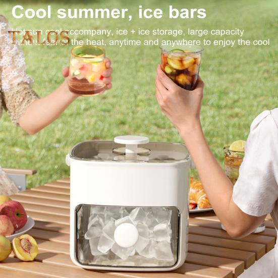 Форма для льда с крышкой для воды, фруктов, коктейлей. Креативная форма кубиков льда. Легко моется. Коробка для льда для виски, кофе.