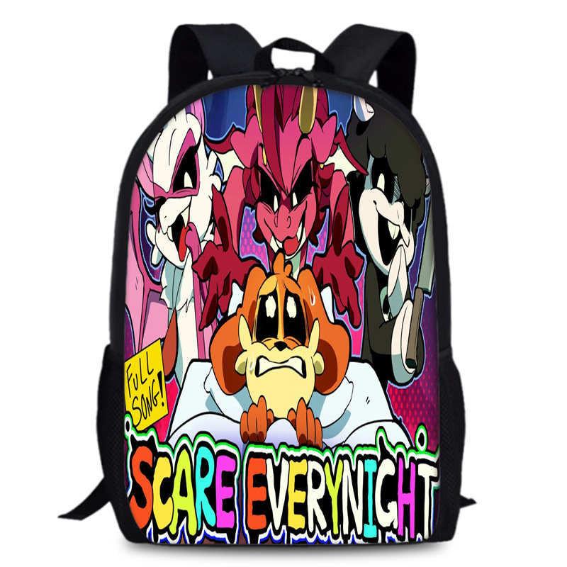 Poppy Chapter Playtime 4 Durable Bookbag 15in Laptop Anime Backpack Oxford