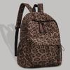 Leopard Print Korean Style Casual Backpack for Students