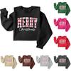 Christmas T-Shirts And Sweatshirts, Women'S Sweatshirts, Long-Sleeved Pullover Sweatshirts, Women'S Long-Sleeved Tops