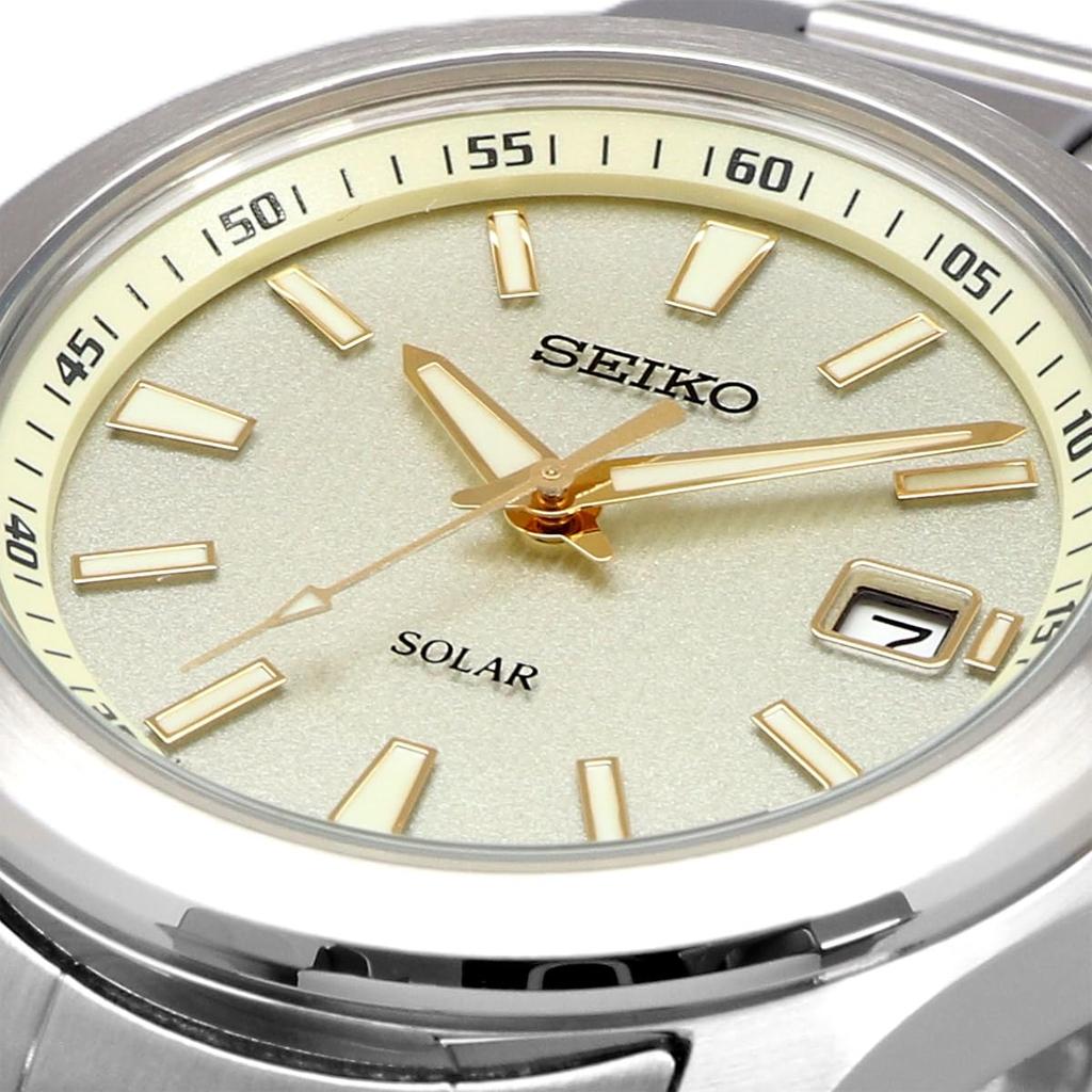 SEIKO Solar Quartz Watch SBPN069 Silver Champagne [Seiko] Мужские []