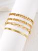 Bohemian Minimalist Multi-Layer Metal Chain Women's Bracelet Set