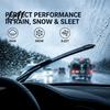 Durable Wear Resistant Wipers Car Wiper Blades 3 Piece Set for Mazda CX-5 CX-9 Pre-2017/2017+ 24"+18"+14" Windshield Front and Rear Wipers