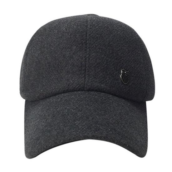 Men Winter Baseball Hat Long Brim Solid Color Windproof Cold Resistant Ear Protection With Earflap Cold Weather Father Outdoor Cap