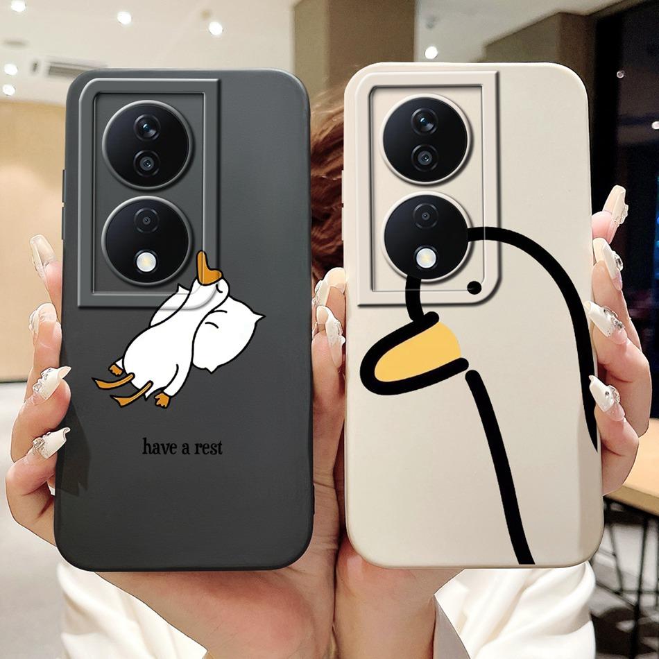 Для Honor X7b Милый Чехол Мультяшная Панда Кролик HonorX7b X 7B 4G CLK-LX1 LX2 LX3 Защита Камеры Мягкие Силиконовые Чехлы для Телефона