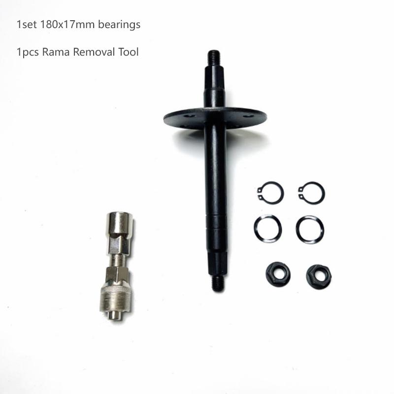 Gym dynamic cycling drive centre shaft accessory home gym exercise bike flywheel bearing parts spinning bike bearing parts