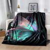 Fantasy Butterfly Flower Cartoon Blanket,Soft Throw Blanket for Home Living Room Bedroom Bed Sofa Couch Picnic Travel Office