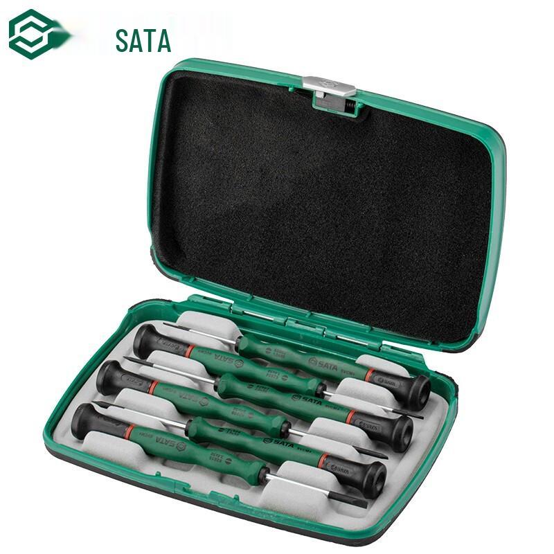 Набор прецизионных отверток SATA 09311, 6 шт.