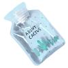 Clear PVC Hot Water Bag Cartoon Pattern Leak-proof Hot Cold Compress Pain Relief Winter Hand Feet Warmer Pouch Bottle Warm Gift