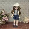 Attractive Eyes Princess Dress Up BJD Dolls Long Hair Princess Makeup Ball Joint Doll  Girl Gift