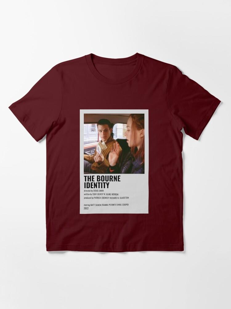 Jason Bourne Graphic For Fans The Bourne Identity Special Present Mens Funny Essential T-Shirt