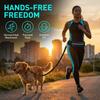 Портативный светоотражающий набор поводков для собак Эластичный амортизирующий поводок для бега Собаки Прочный Регулируемый Спортивная поясная сумка Для прогулок