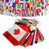 World String Flags Banner Set Bunting Hanging Decorations for Indoor Outdoor