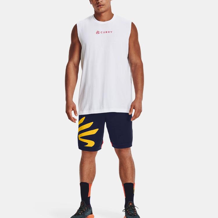 Under Armour Мужская майка CURRY Белая 1372507-100