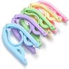 10 Pcs Travel Hangers - Portable Folding Clothes Hangers Travel Accessories Foldable Clothes Drying Rack for Travel
