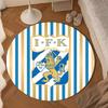 IFK Gothenburg Round mat, Anti-slip Circle Carpet Chair rug For livingroom,Bedroom, doormat home decor Gift Christmas Gifts