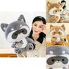 Soft And Cuddly Raccoon Plush Toy For Girls High-quality Material