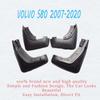 For Volvo S80 Mud Flaps Mudguards Fender for S80 Mud Flap Splash Guard Fenders Mudguard Car Accessories Front Rear 4 Pcs