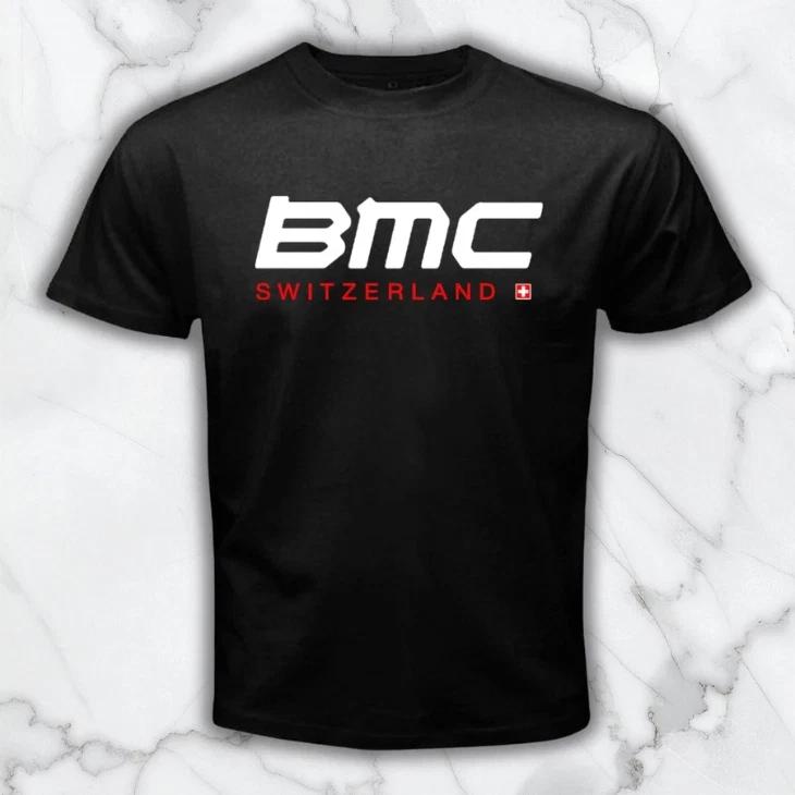 BMC Switzerland Bike Men's Black Graphic T Shirt Freeships