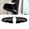 2 Pieces Rearview Mirror Cover Cap Carbon Black for BMW Series 1 2 3 4 X M 220i 328i 420i F20 F21 F22 F23 F30 F32 F33 F36 X1