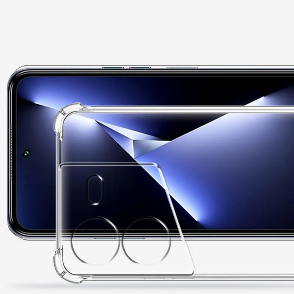 Чехол для Tecno Pova 5 Силиконовый Мягкий Прозрачный Ударопрочный Чехол Для Tecno Pova 4 4 Pro Чехол Для Телефона Для Tecno Pova 3 2 PovaNeo 2 Funda
