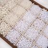 50/100Pcs White High Brightness ABS Water Droplet Shaped Imitation Pearls Scattered Beads For DIY Bracelets Necklaces Jewelry Making